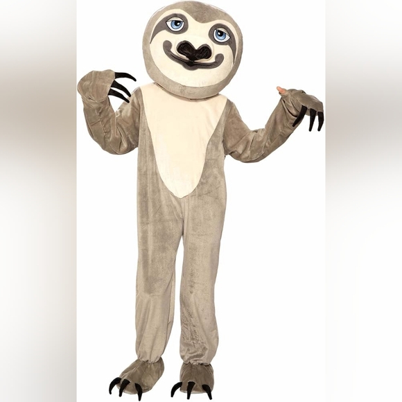 Kids sloth mascot costume sz large - Picture 1 of 8